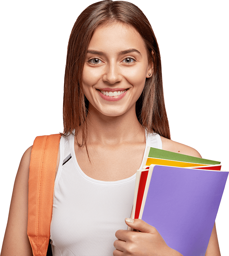 horizontal shot of pleasant looking cheerful europ